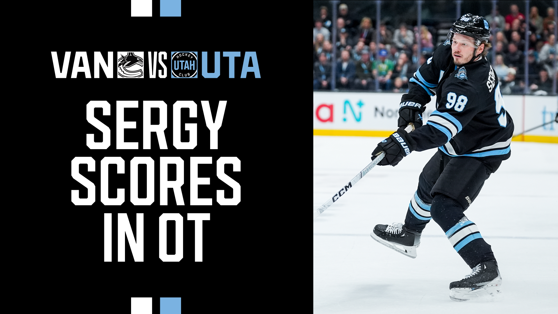 Utah Hockey Club vs. Vancouver Canucks | 12.18 Highlights