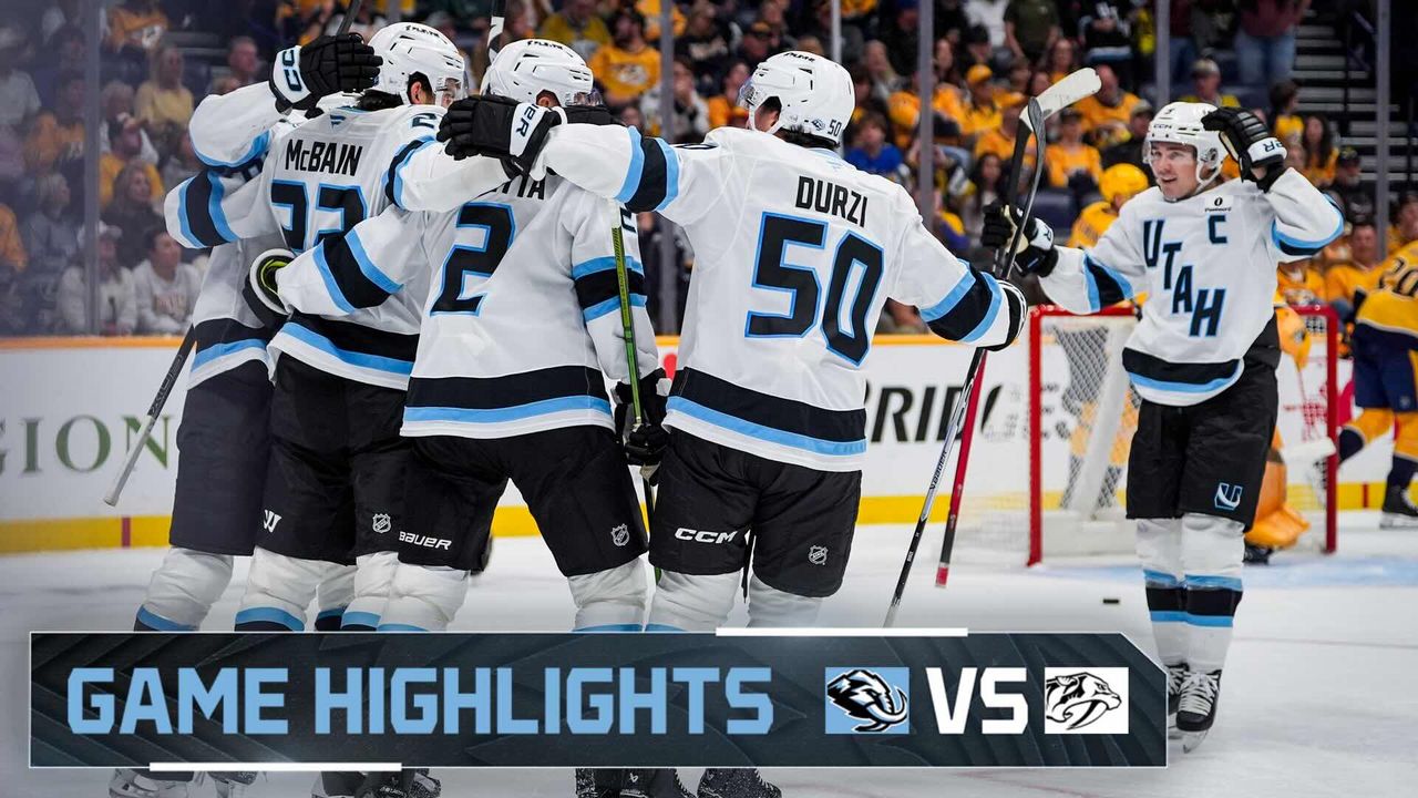 Utah Mammoth vs. Nashville Predators | 10.11 Game Highlights