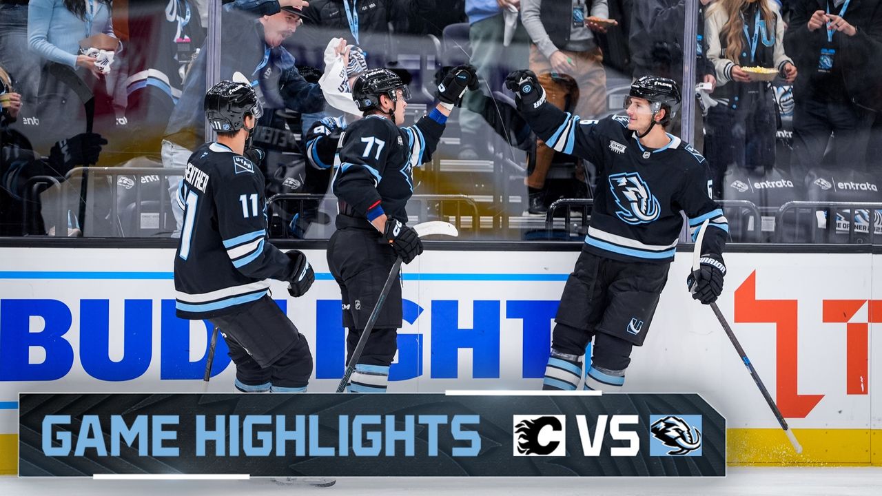 Utah Mammoth vs. Calgary Flames | Game Highlights