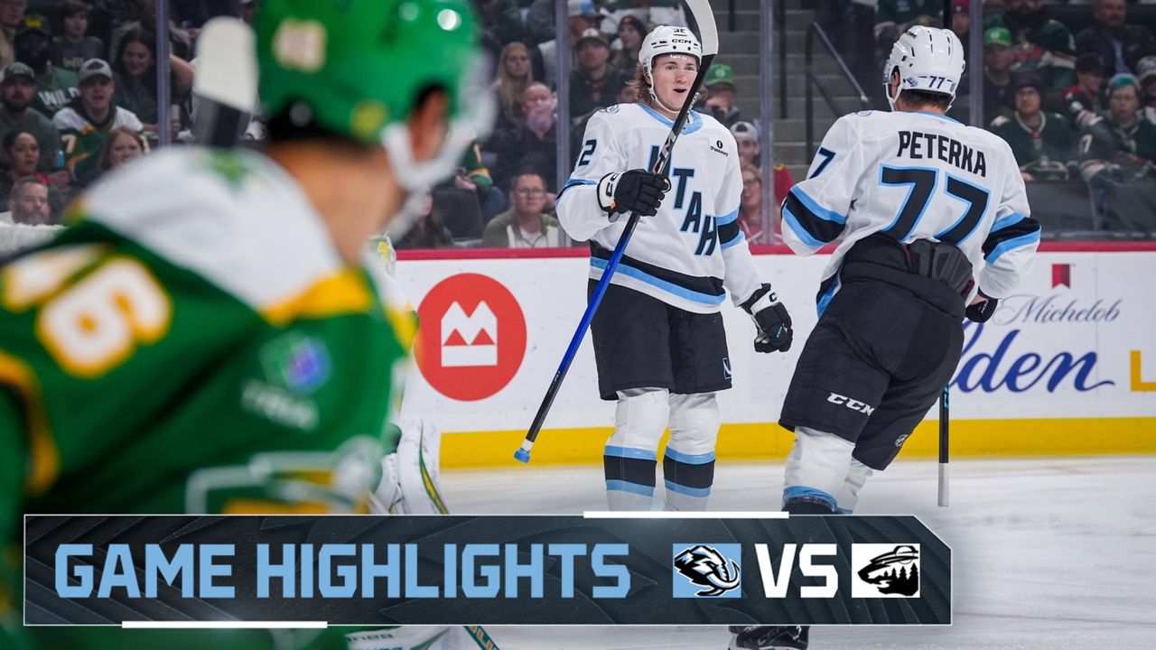 Game Highlights | Utah Mammoth vs. Minnesota Wild
