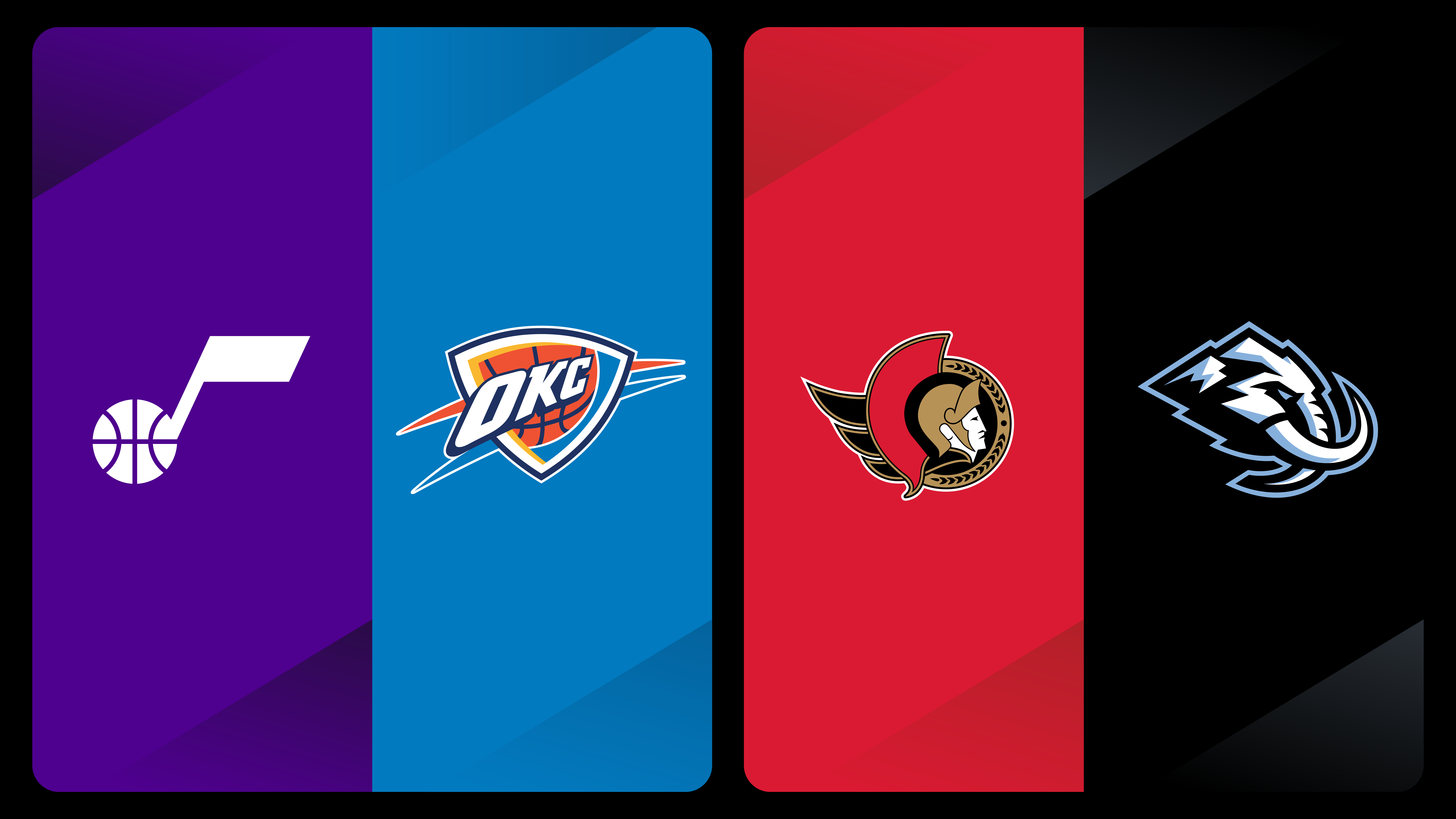 MULTIVIEW: Jazz at Thunder | Senators at Mammoth