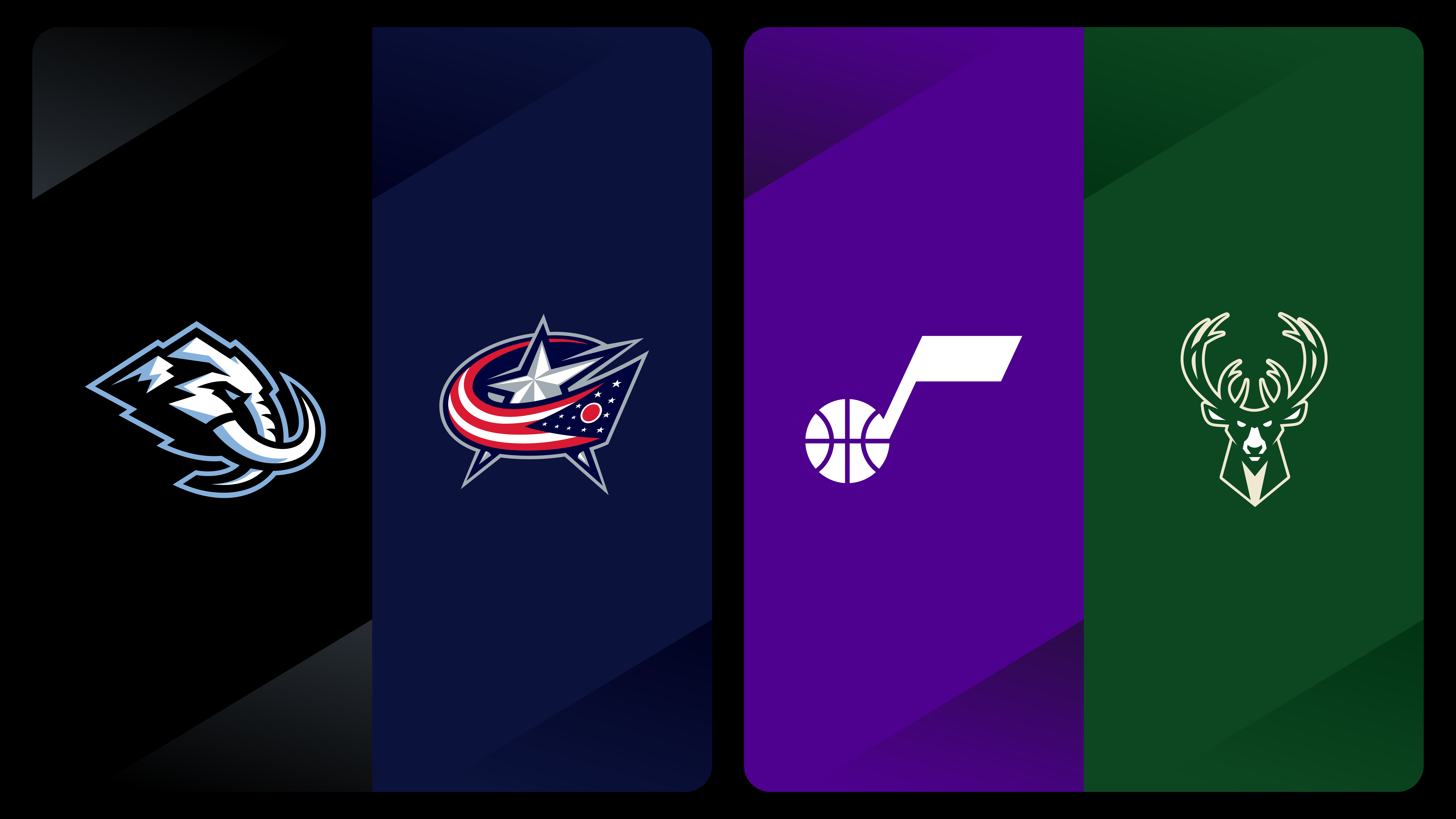 MULTIVIEW: Mammoth at Blue Jackets | Jazz at Bucks