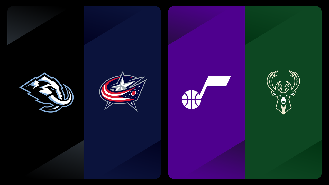 MULTIVIEW: Mammoth at Blue Jackets | Jazz at Bucks