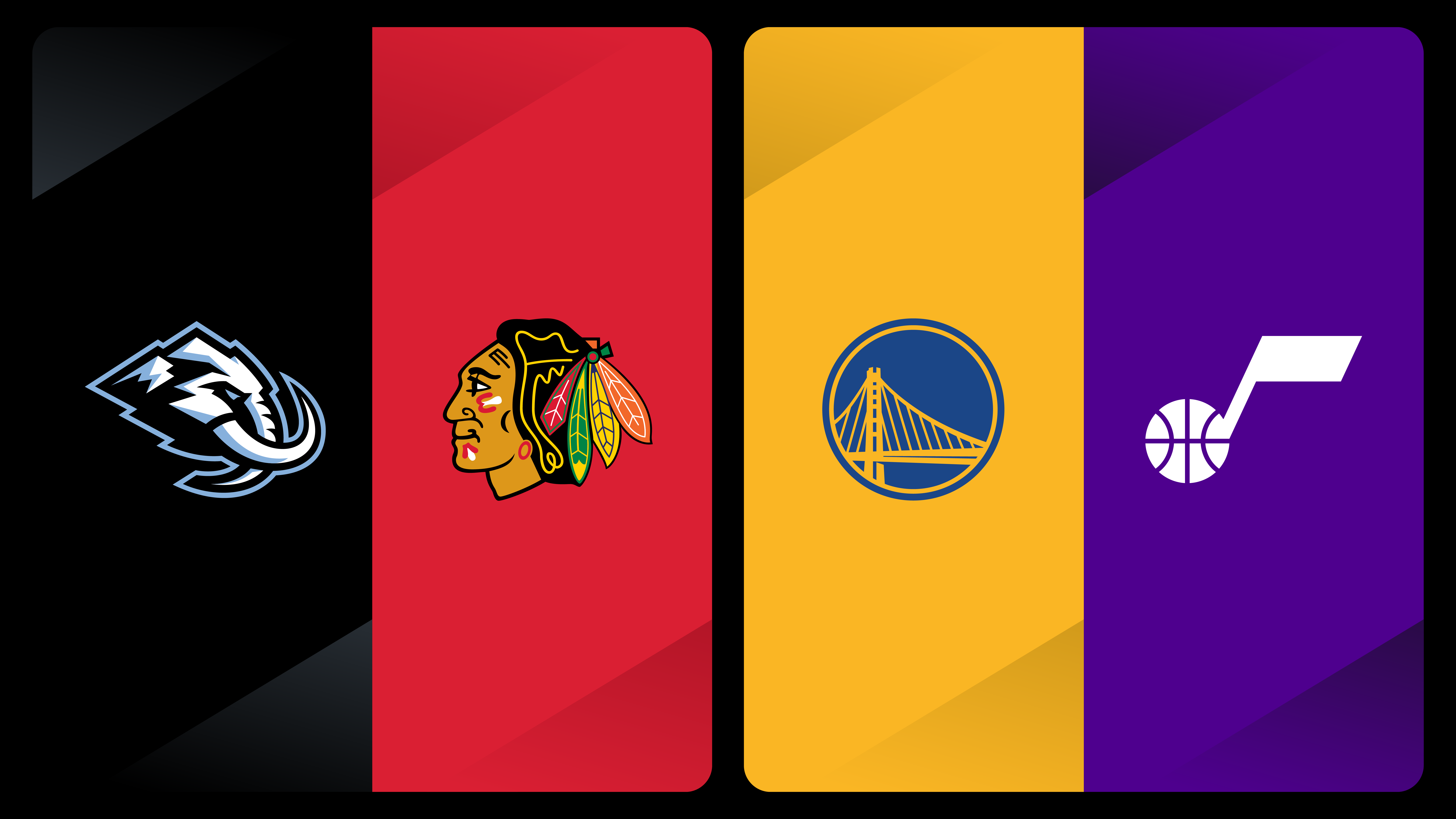 MULTIVIEW: Mammoth at Blackhawks | Warriors at Jazz