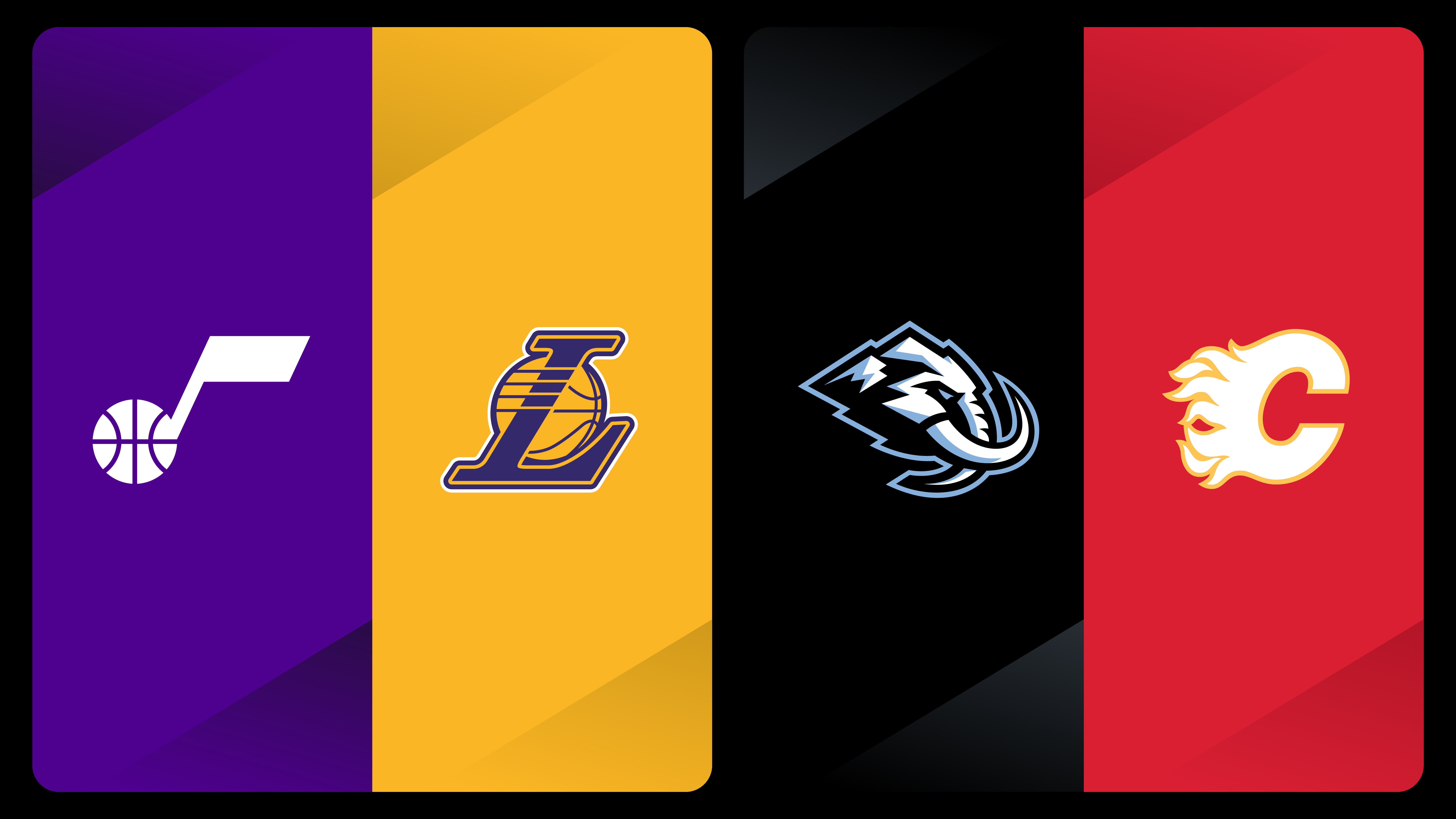 MULTIVIEW: Jazz at Lakers | Mammoth at Flames