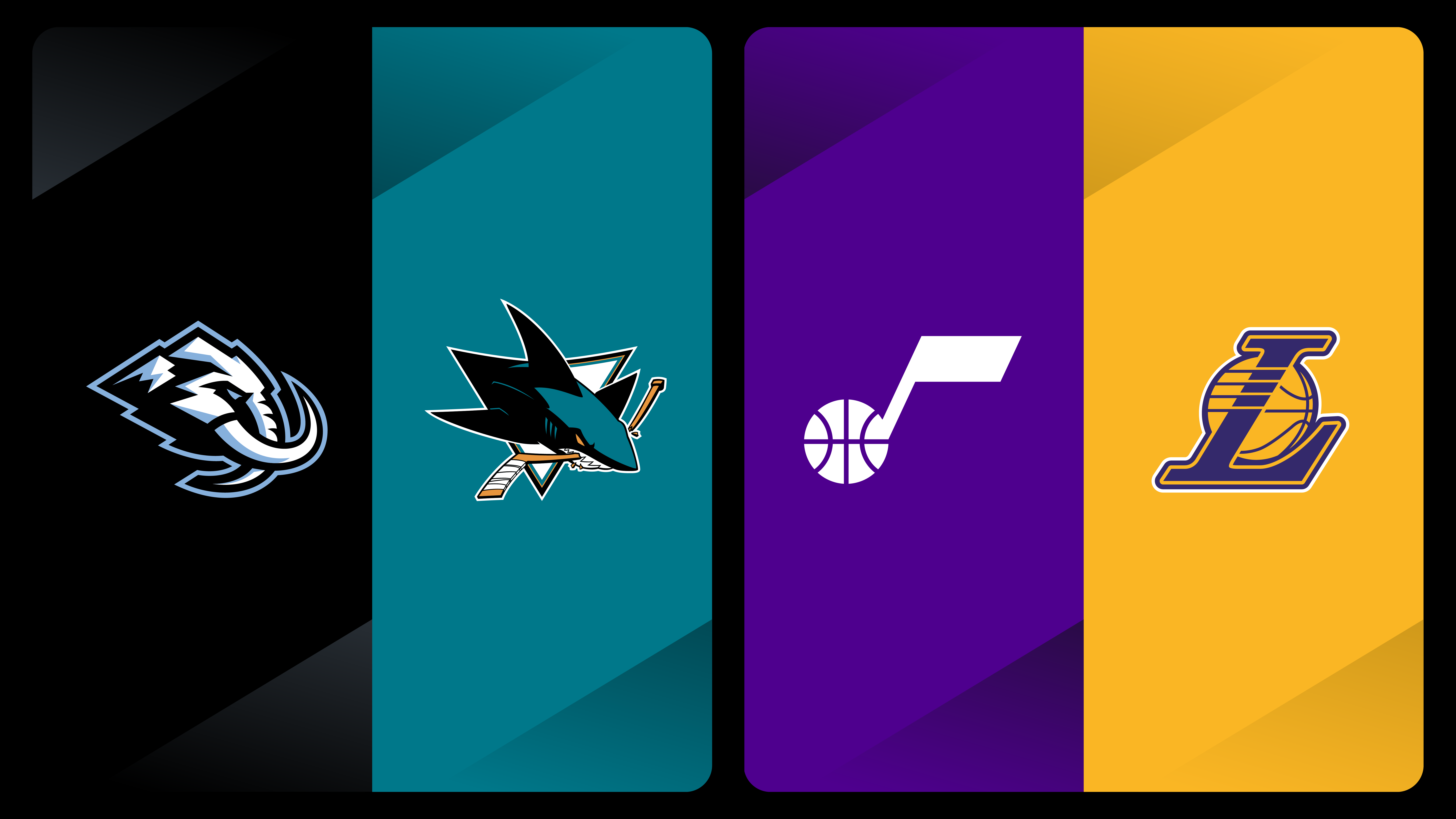 MULTIVIEW: Mammoth at Sharks | Jazz at Lakers