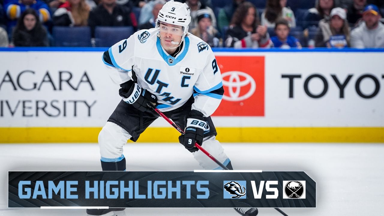Game Highlights | Utah Mammoth vs. Buffalo Sabres