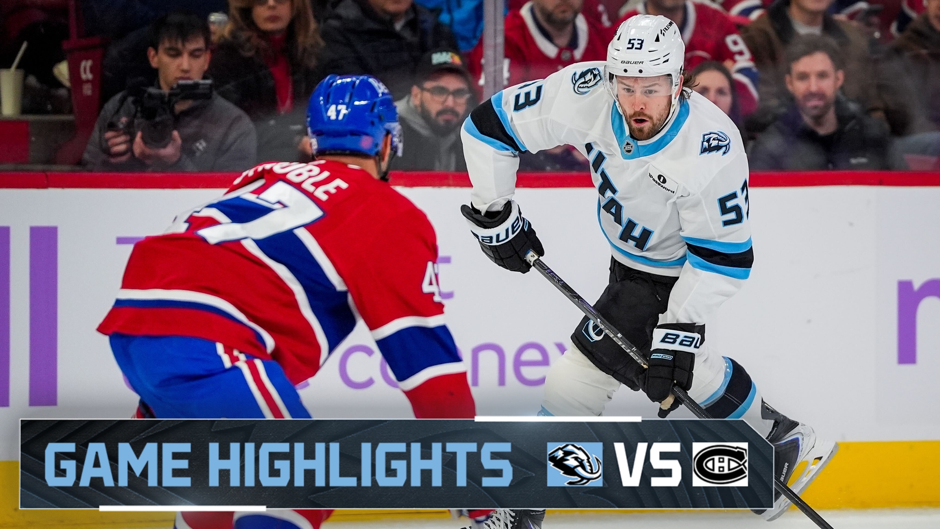 Game Highlights | Utah Mammoth vs. Montréal Canadiens