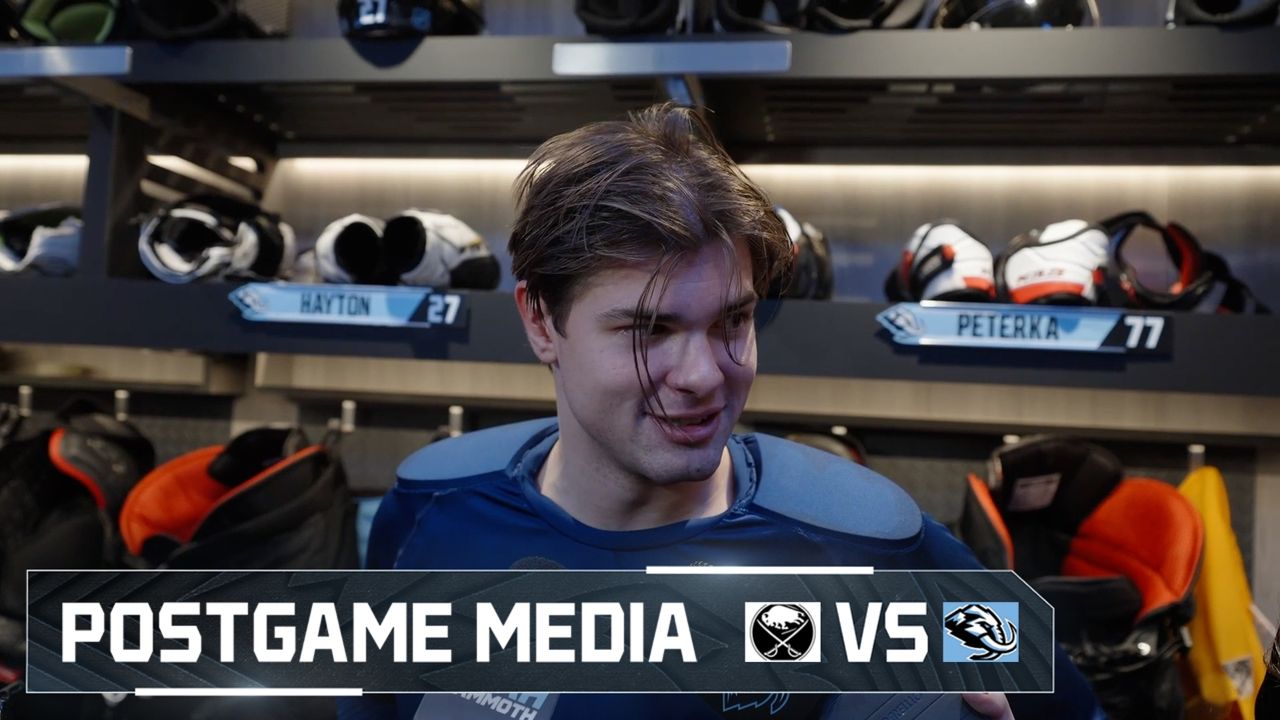 JJ Peterka, Nick DeSimone, André Tourigny | 11.12 Postgame 