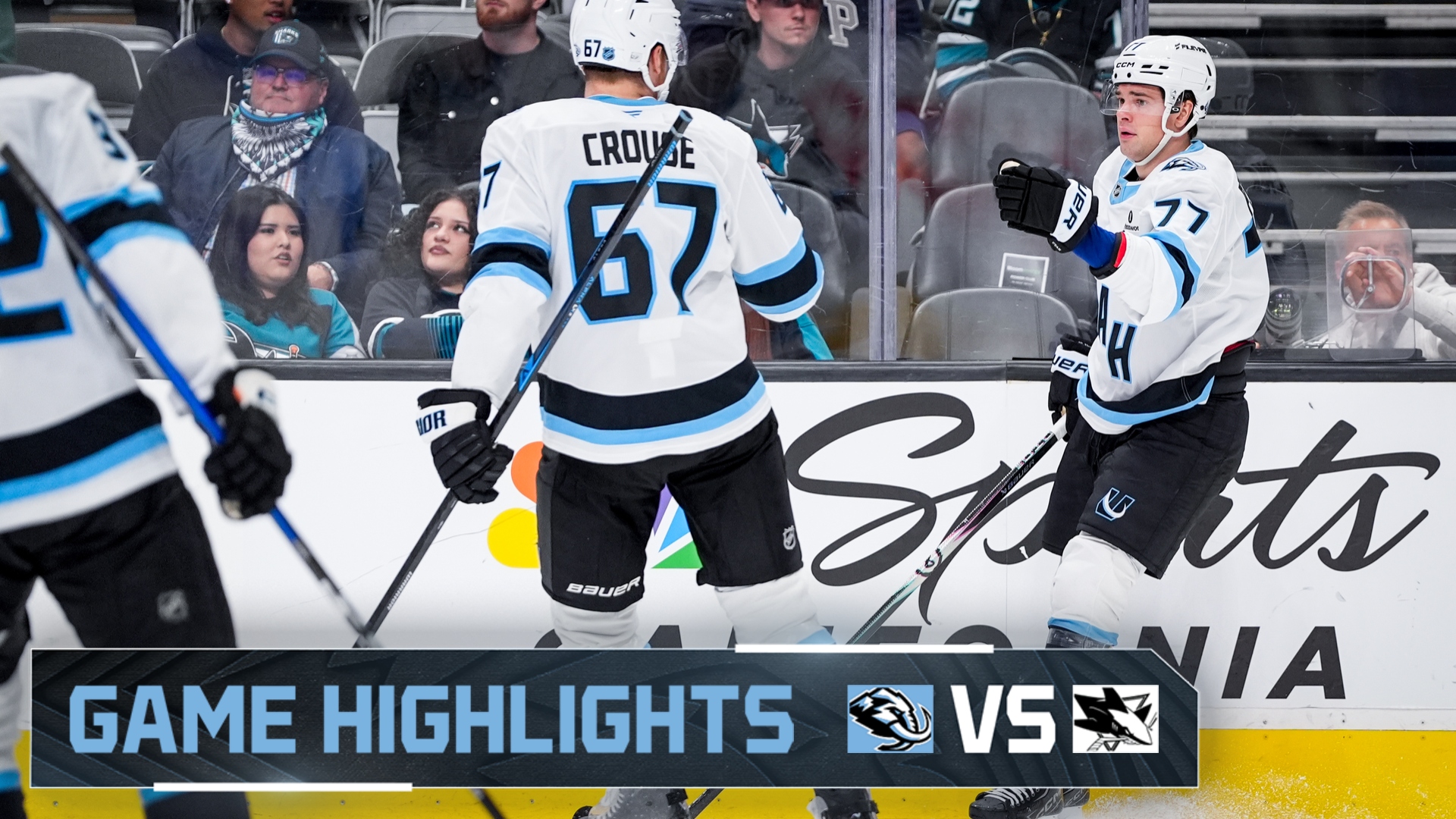 Game Highlights | Utah Mammoth vs. San Jose Sharks 11.18