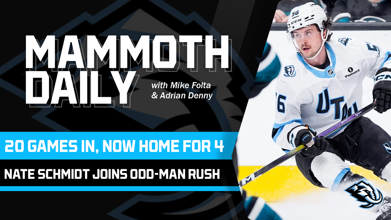 Nov. 19, 2025: Nate Schmidt Joins The Odd-Man Rush