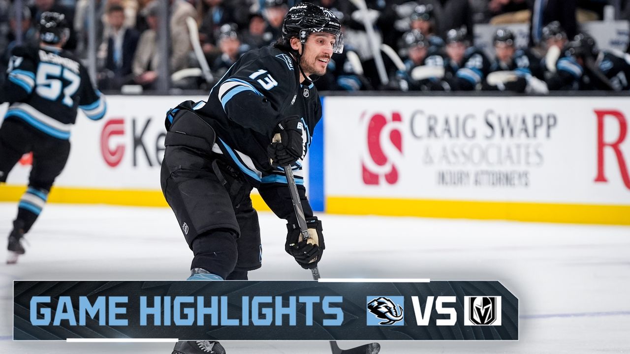 Game Highlights | Utah Mammoth vs. Golden Knights 11.20.25
