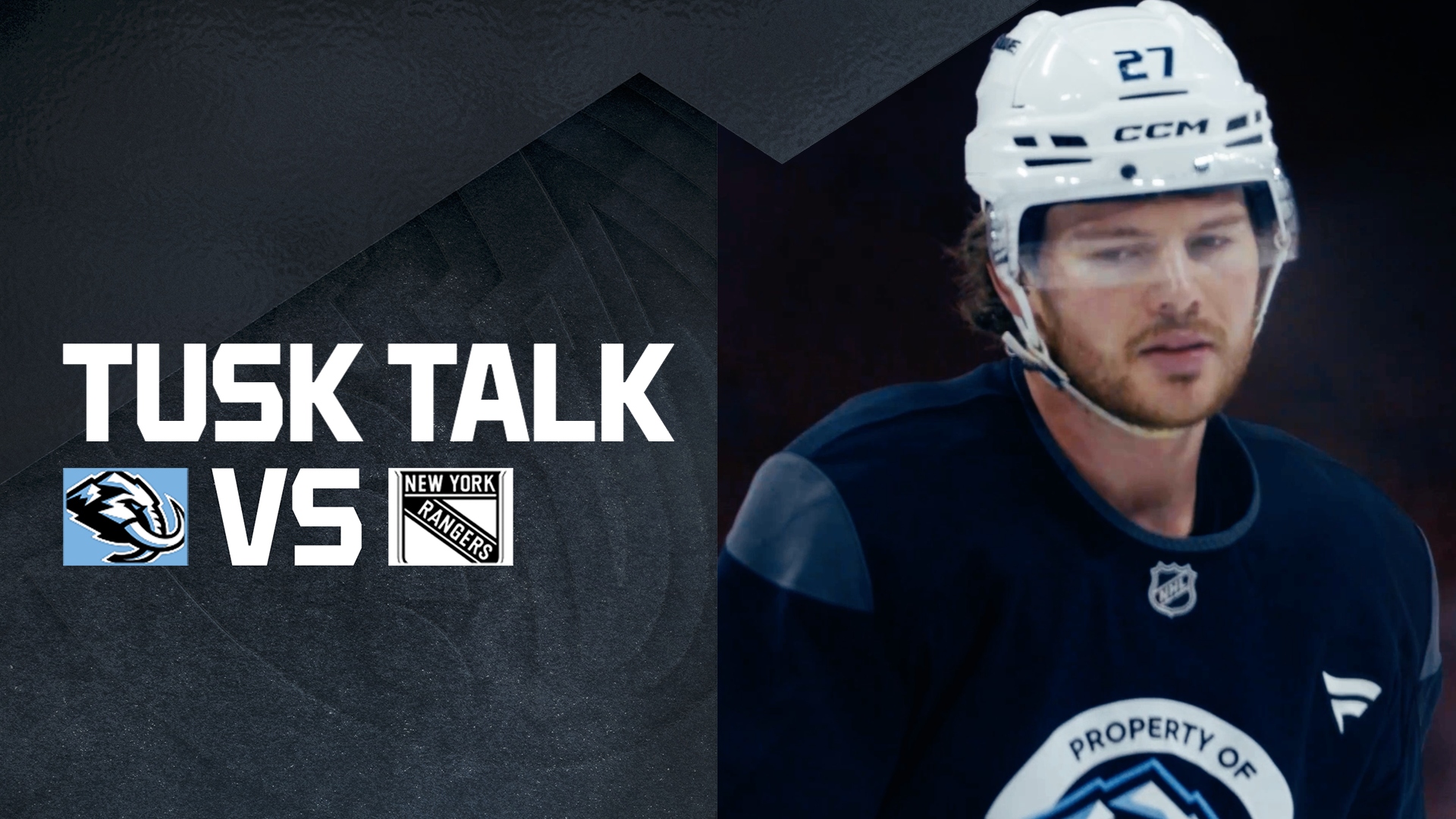 Tusk Talk | Utah Mammoth vs. New York Rangers 11.22.25
