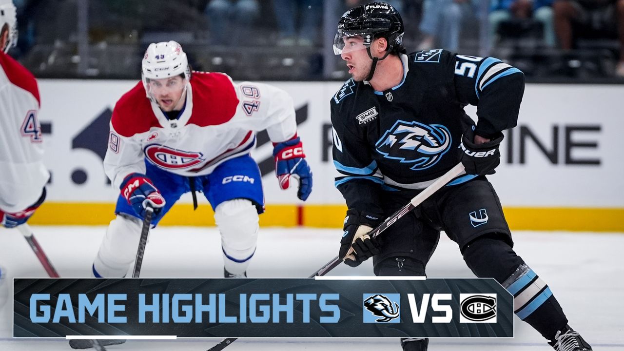 Game Highlights | Utah Mammoth vs Montréal Canadiens 11.26.