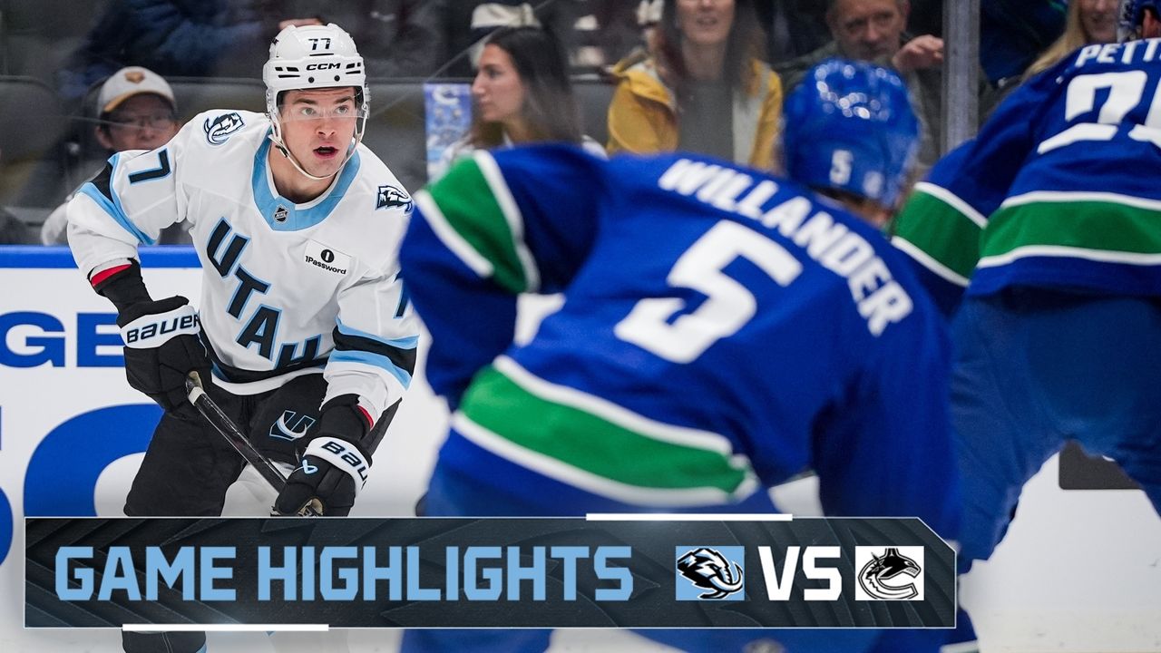 Game Highlights | Utah Mammoth vs. Vancouver Canucks