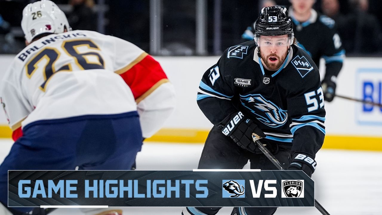 Game Highlights | Utah Mammoth vs. Florida Panthers