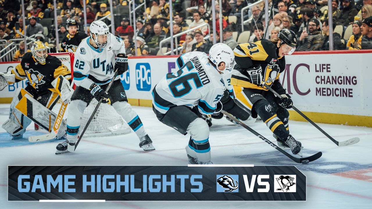 Game Highlights | Utah Mammoth vs. Pittsburgh Penguins