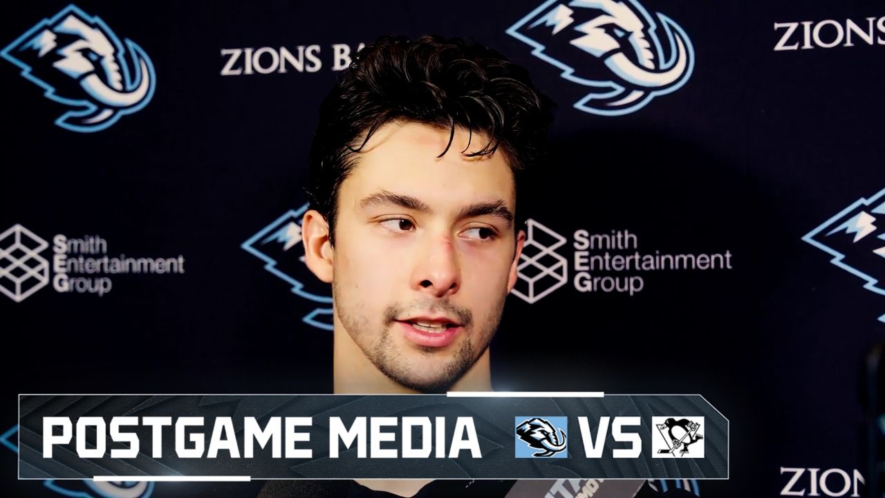 Dylan Guenther, Sean Durzi, André Tourigny | 12.14 Postgame