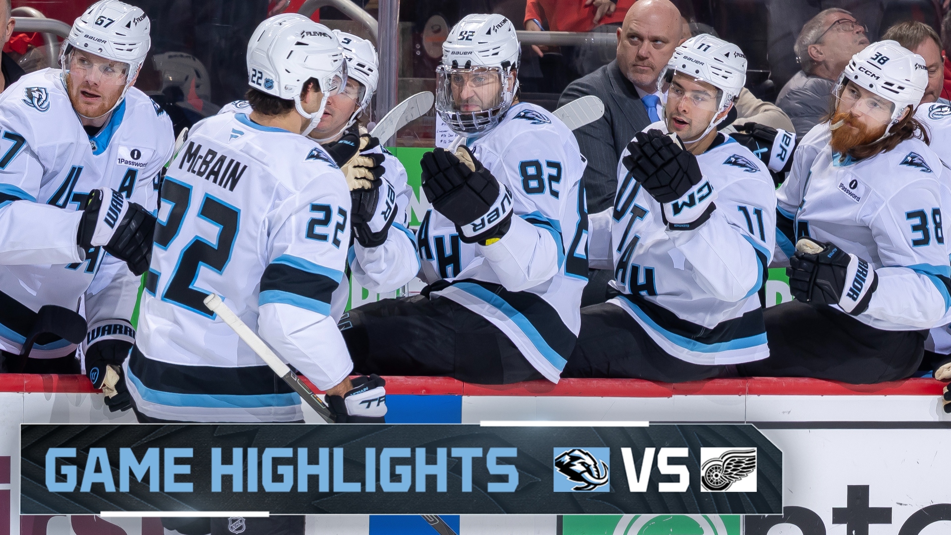 Game Highlights | Utah Mammoth vs. Detroit Red Wings 12.17