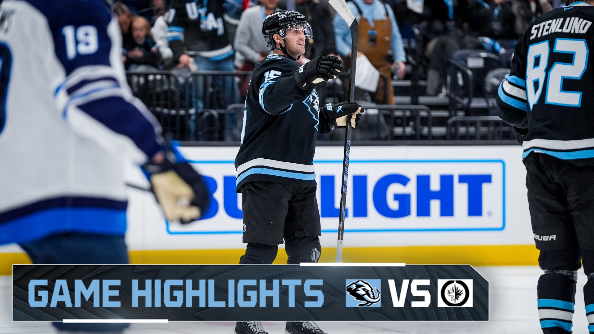 Game Highlights | Utah Mammoth vs. Winnipeg Jets 12.21.25