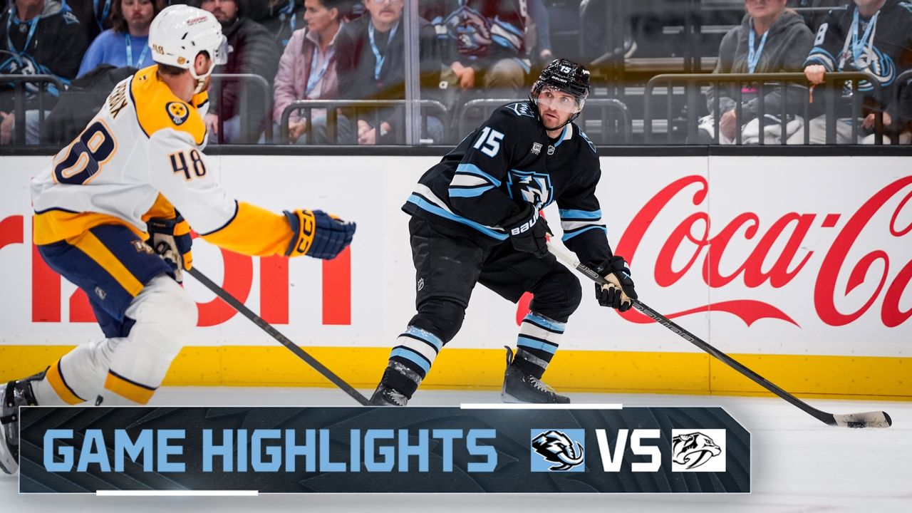 Game Highlights | Utah Mammoth vs. Nashville Predators 12.29