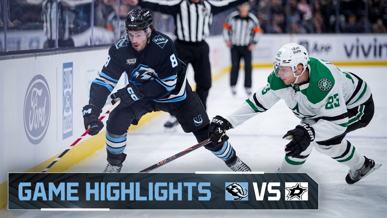 Game Highlights | Utah Mammoth vs. Dallas Stars 1.15.26
