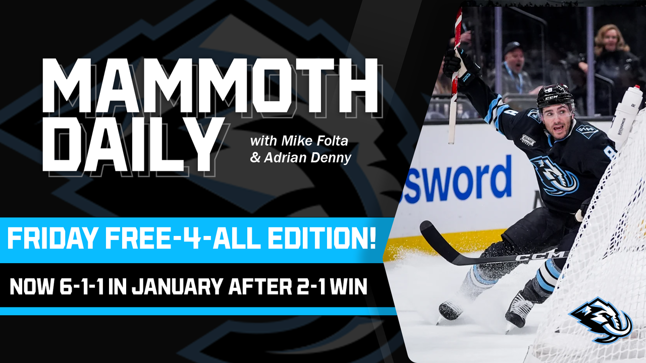 Jan. 16, 2026: Mike's Morning After The 2-1 Win