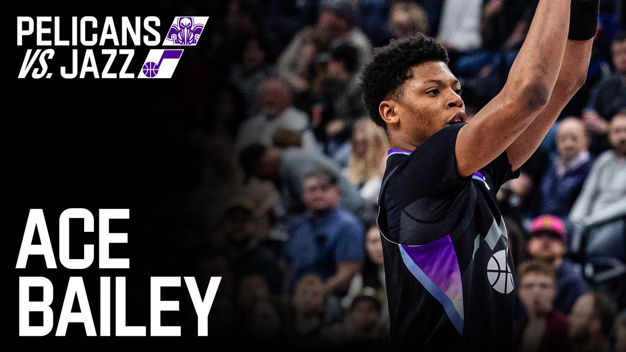  ACE BAILEY goes for 23 vs PELS 🚨 | UTAH JAZZ