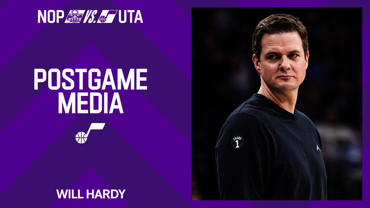  Will Hardy reviews Utah's second-half urgency