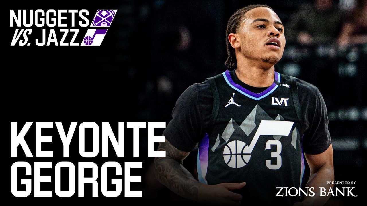  🔑 CLUTCH KEYONTE GEORGE BUCKETS 🔑 | UTAH JAZZ