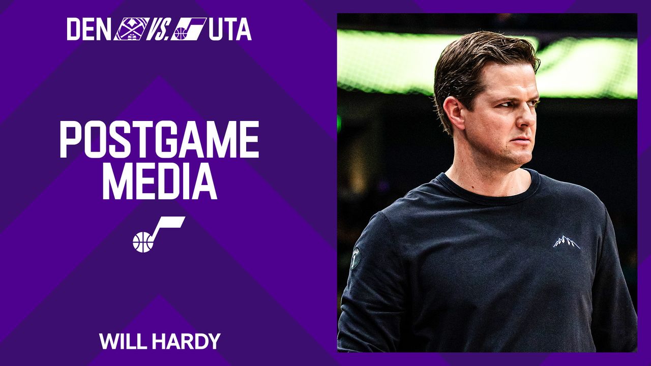  Will Hardy proud of Utah's effort, recognizing how to attac