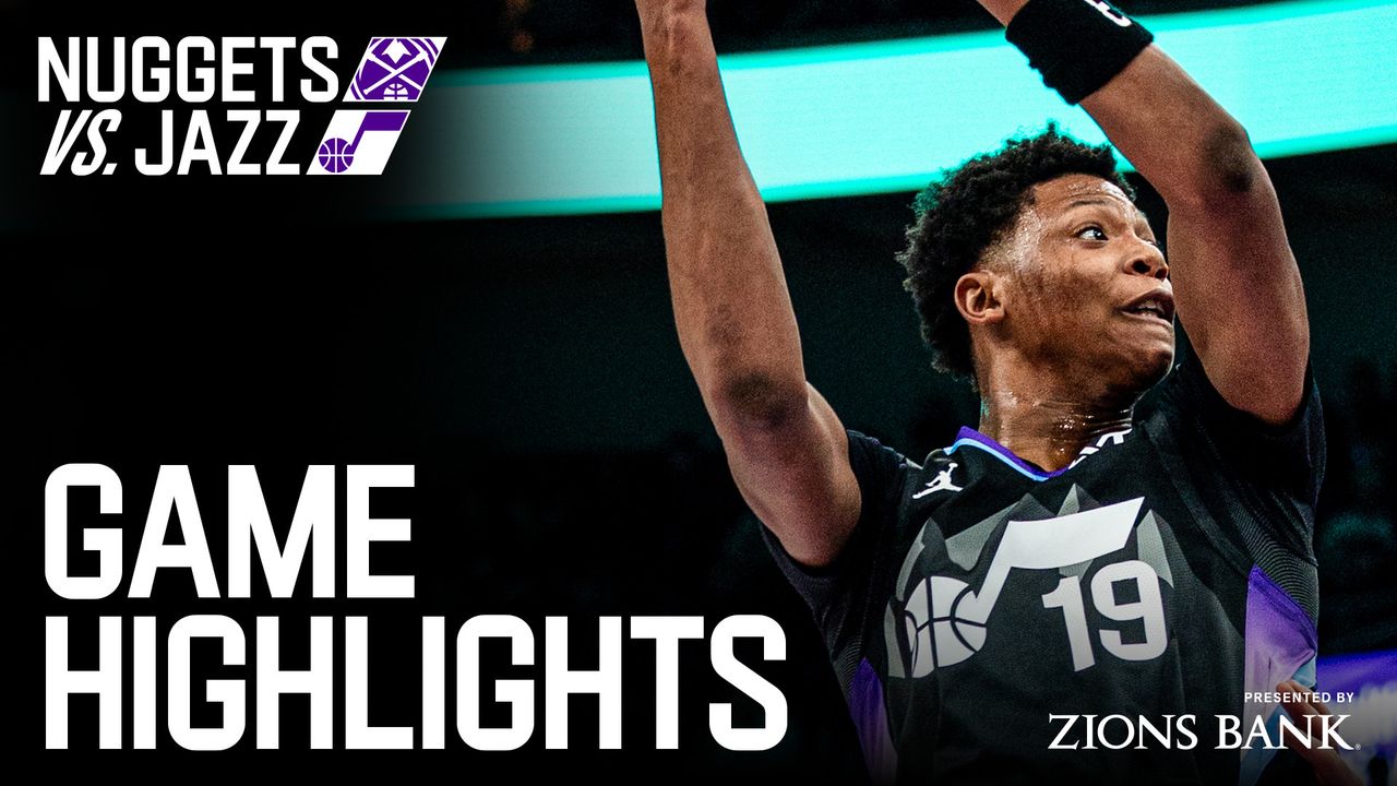 CLOSE ONE against DENVER 😱 | UTAH JAZZ