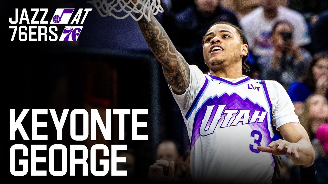 BACK-TO-BACK 30 BALL FOR KEYONTE GEORGE 🔑 | UTAH JAZZ