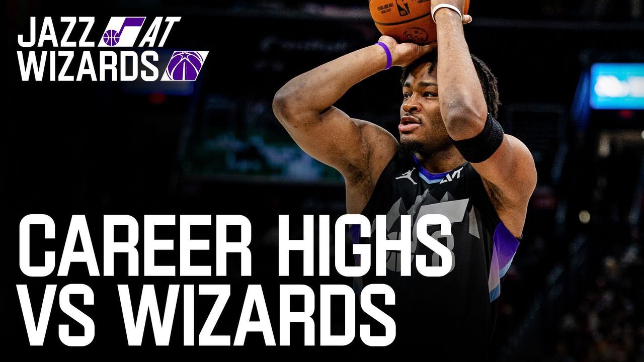 CAREER HIGHS in BIG WIN over WIZARDS 🧙 | UTAH JAZZ