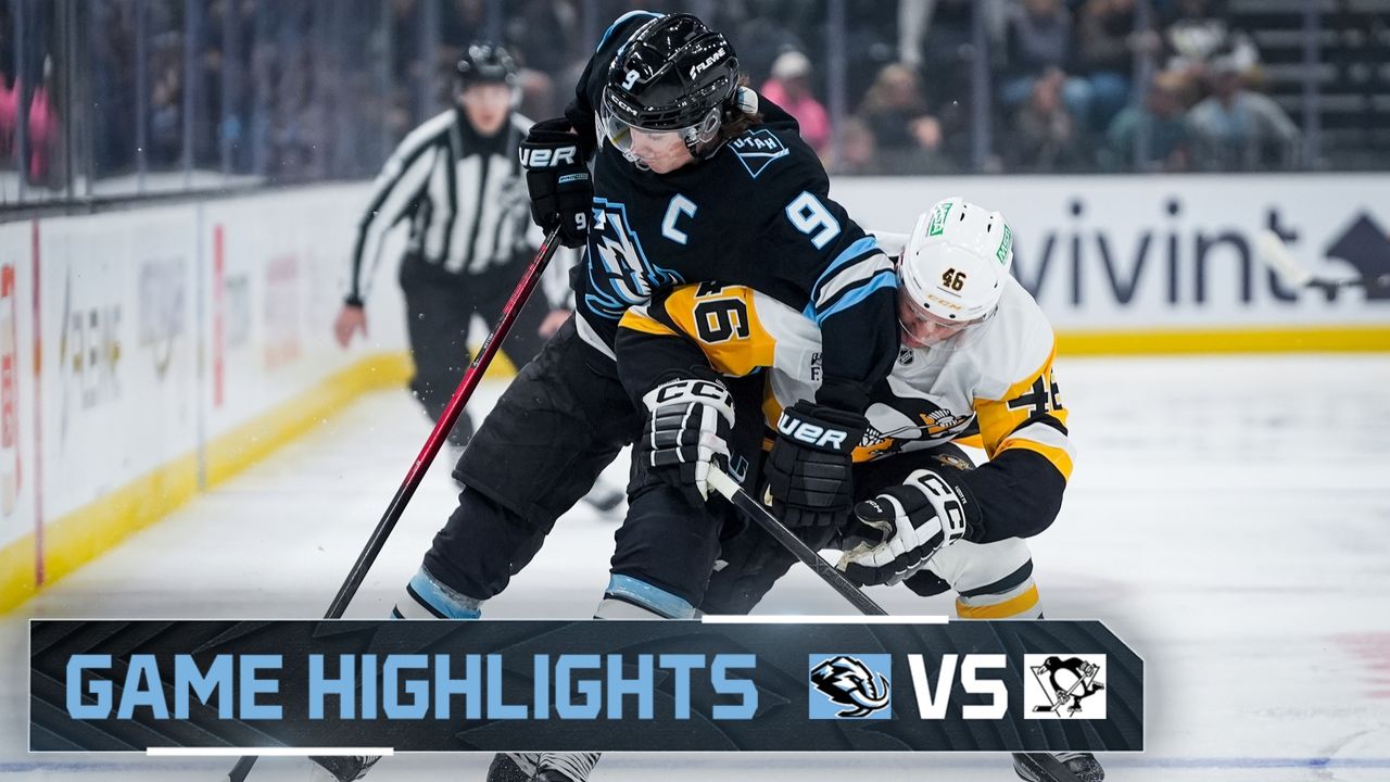 Game Highlights | Utah Mammoth vs. Pittsburgh Penguins 3.14