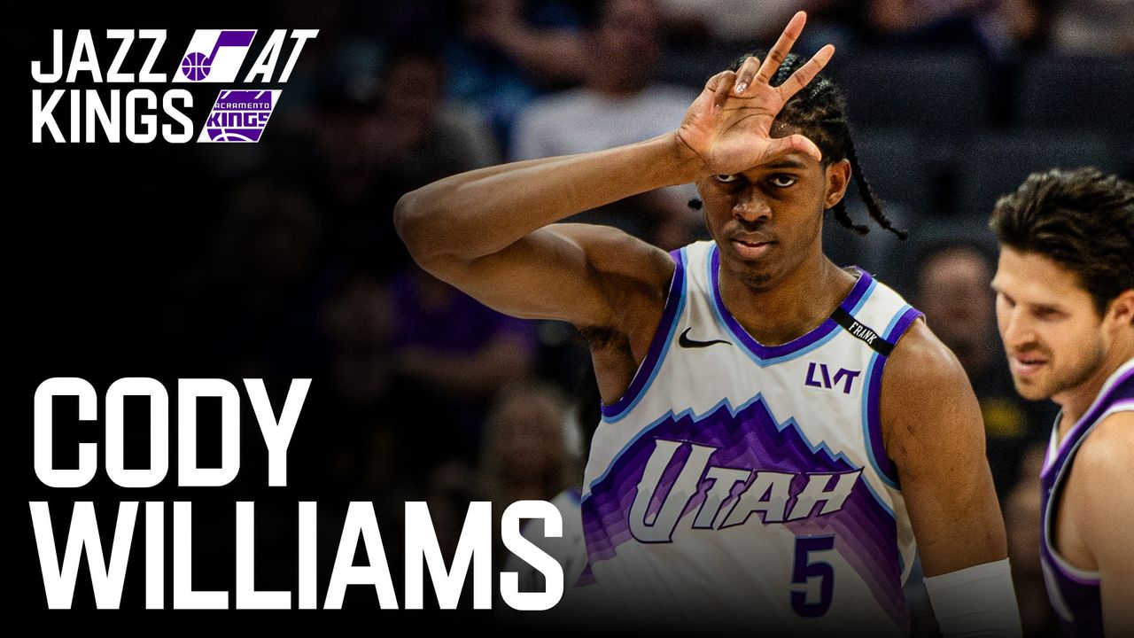  CODY WILLIAMS CAREER-HIGH 🚨 | UTAH JAZZ