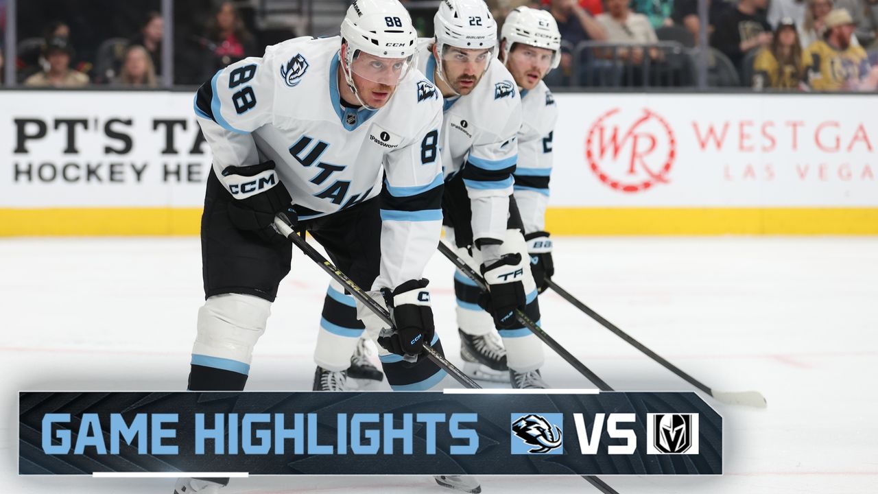 Game Highlights | Utah Mammoth vs. Vegas Golden Knights 3.19