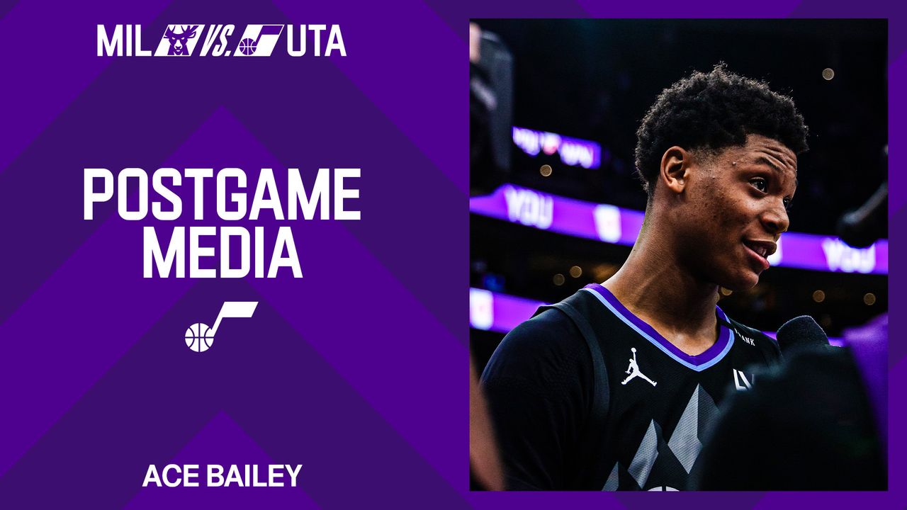 Ace Bailey reflects on a career-high 33 points vs Bucks