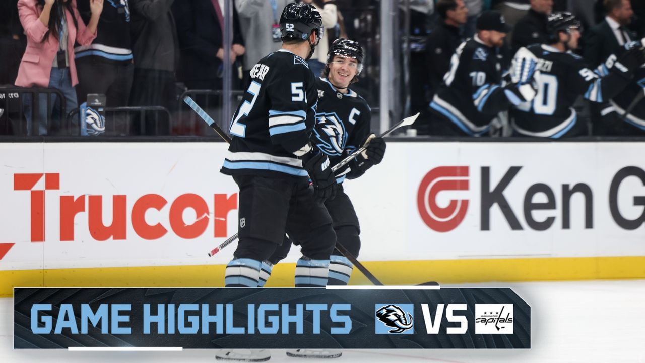 Game Highlights | Utah Mammoth vs. Washington Capitals 3.26