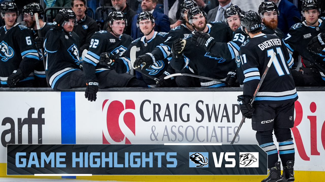 Game Highlights | Utah Mammoth vs. Nashville Predators 4.9