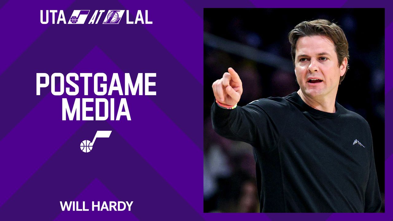 Will Hardy reveals why he has admiration for his Jazz team