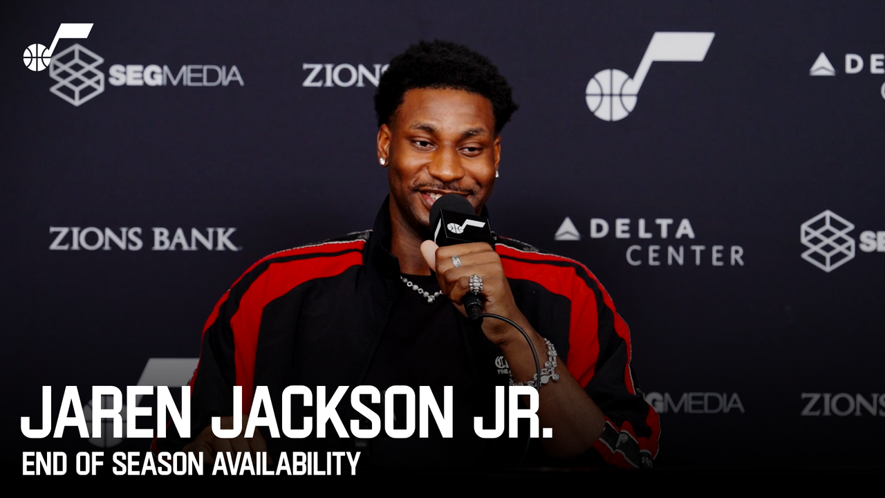  JAREN JACKSON JR. 2025-26 End of Season Media Availability