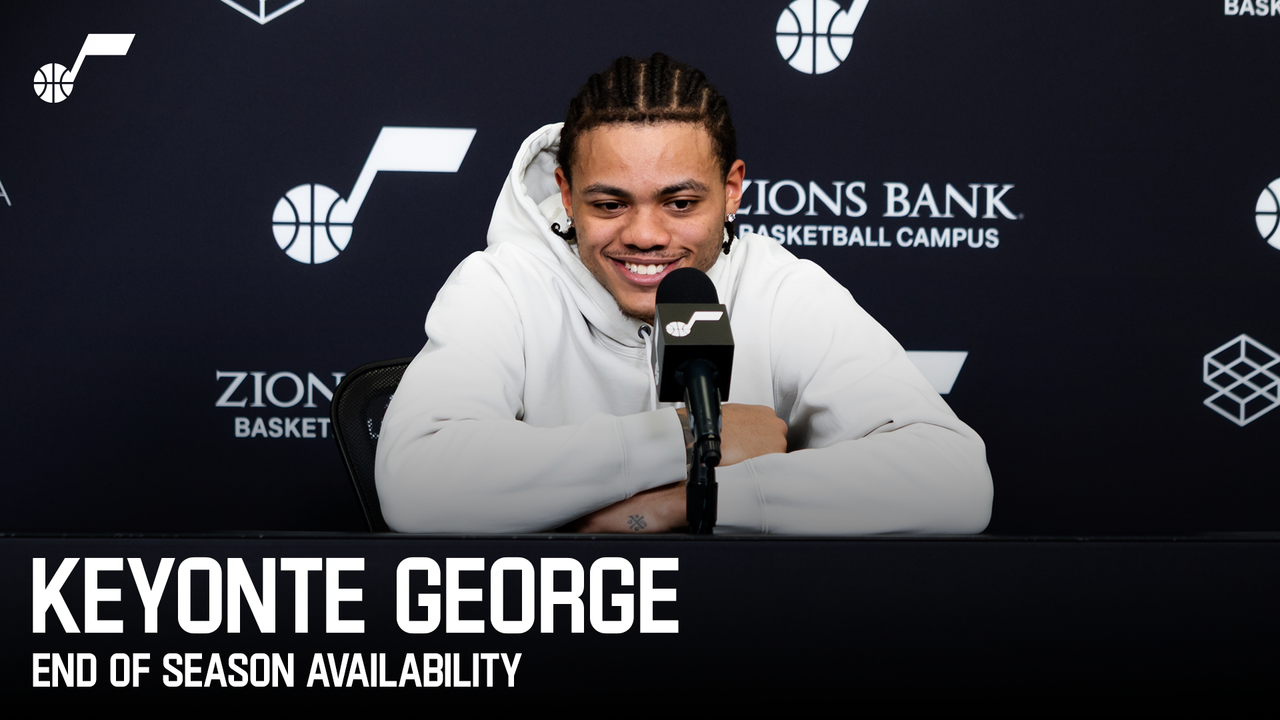  KEYONTE GEORGE 2025-26 End of Season Media Availability 