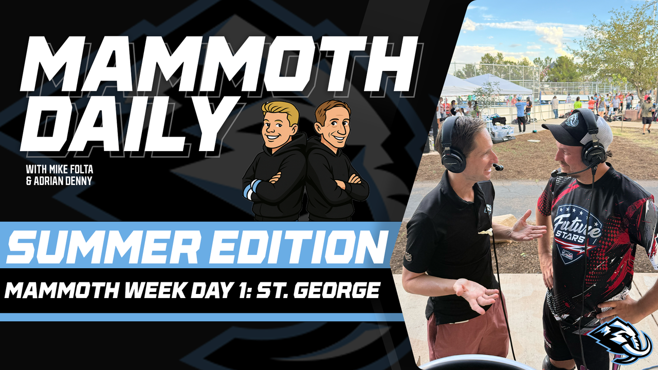 Aug. 31, 2026: Matt McConnell Joins, Mammoth Week Opens From