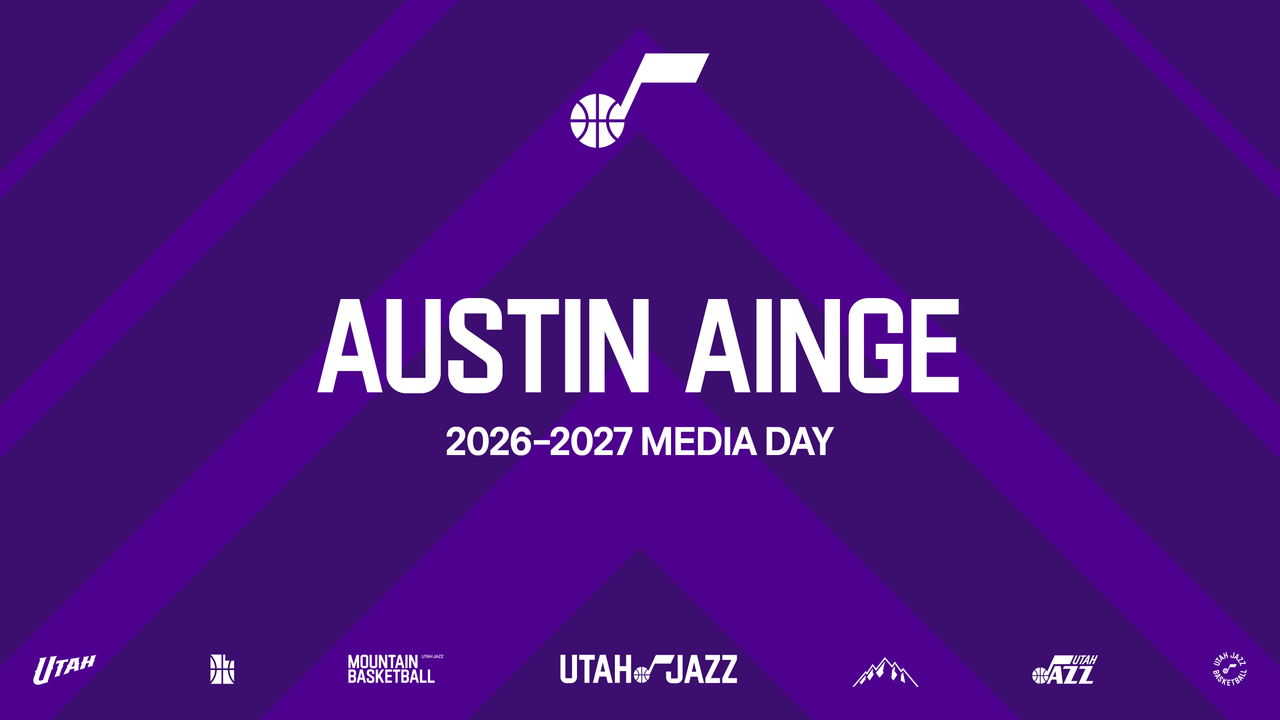 Austin Ainge 2026-2027 Jazz Media Day