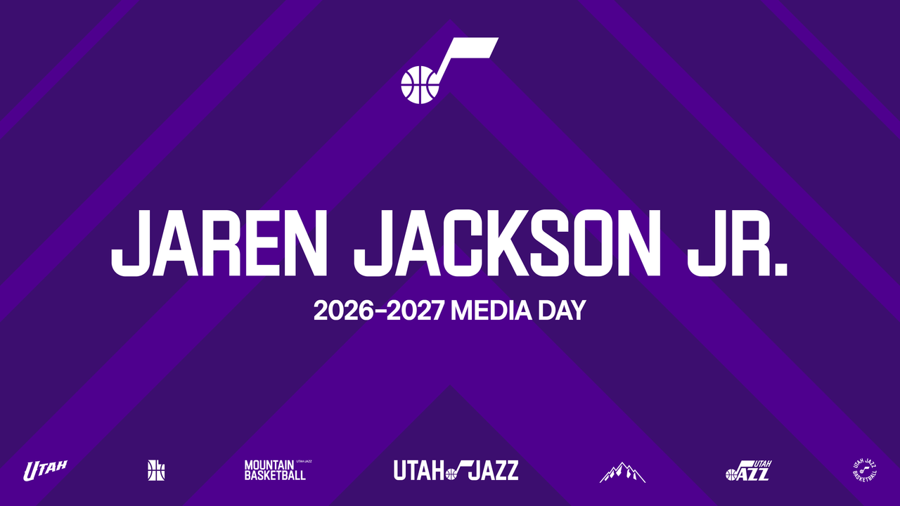 Jaren Jackson Jr. 2026-2027 Jazz Media Day
