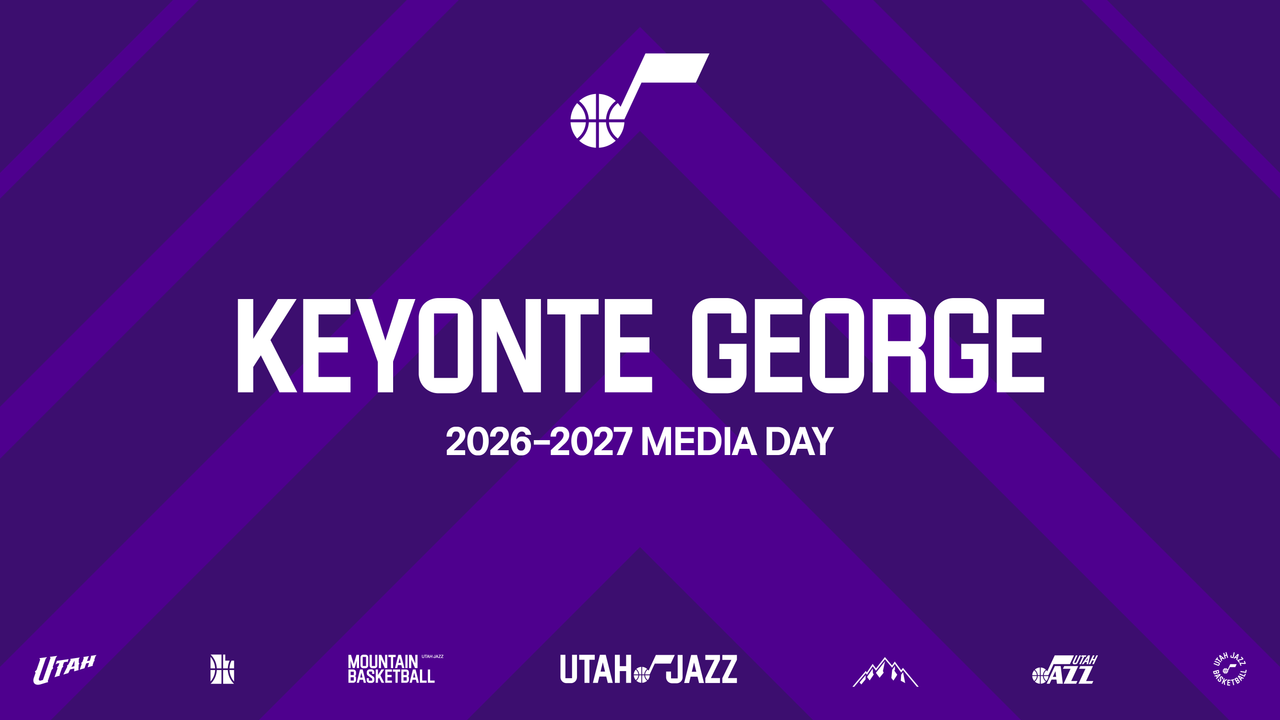 Keyonte George 2026-2027 Jazz Media Day