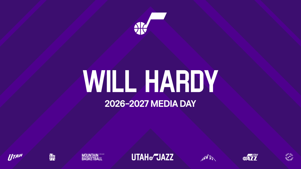 Will Hardy 2026-2027 Jazz Media Day