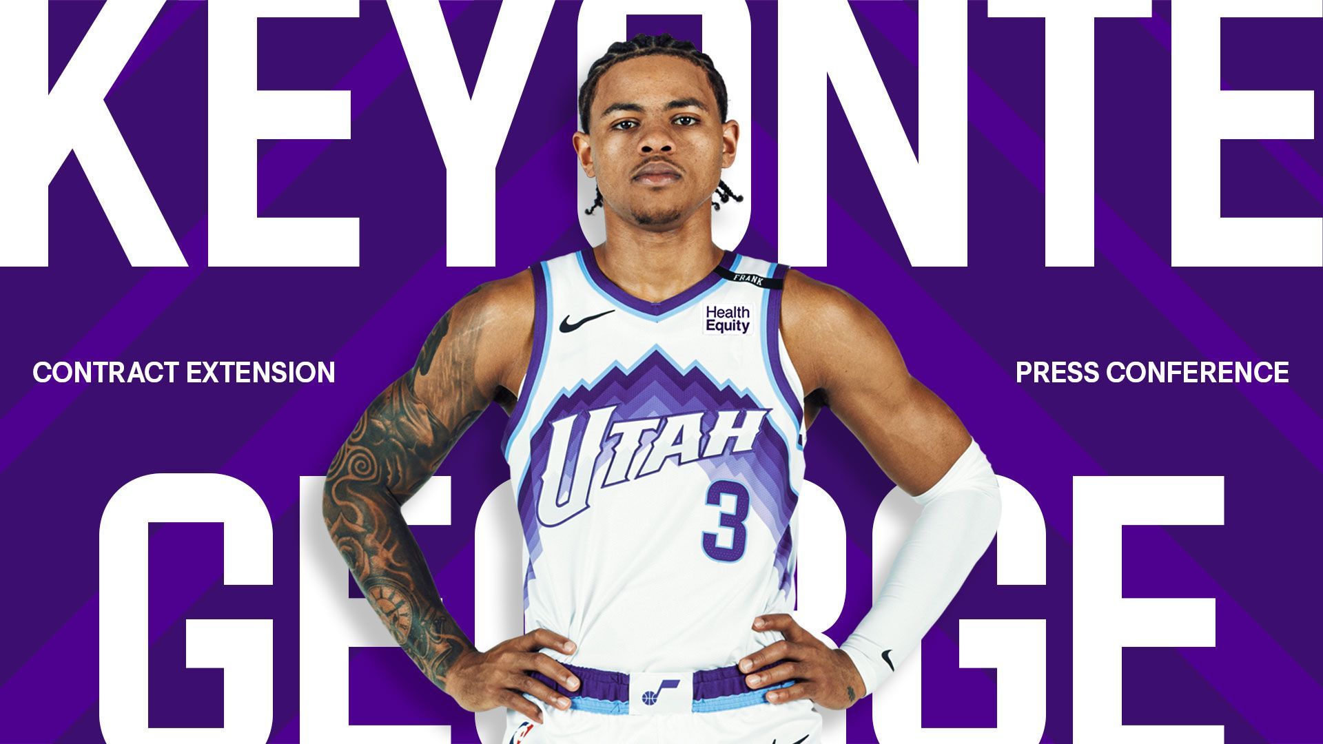 Keyonte George Contract Extension Press Conference