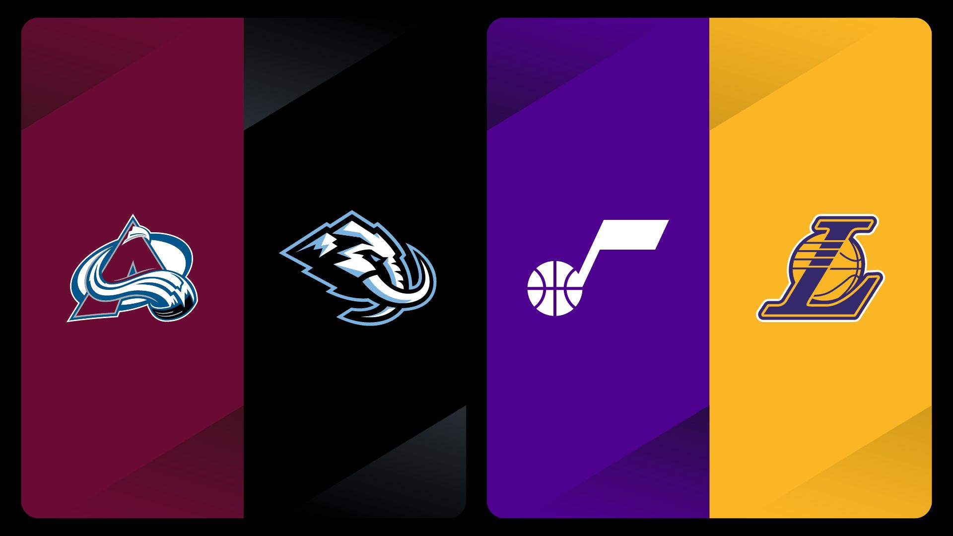 MULTIVIEW: Avalanche at Mammoth I Jazz at Lakers